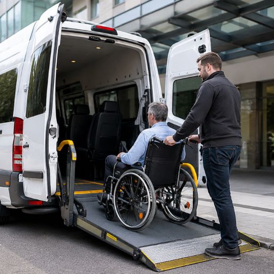 wheelchair taxi